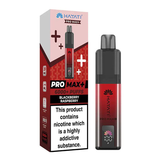 Hayati PRO MAX+ 6000+ Kits 20MG