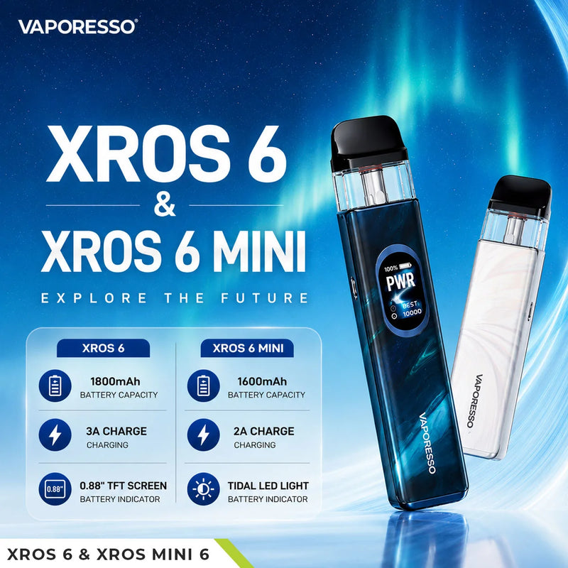 Vaporesso XROS 6 & XROS 6 Mini